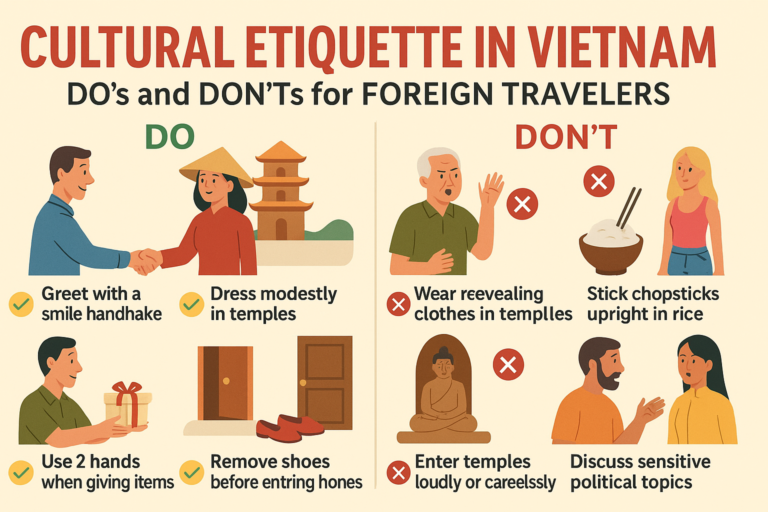 Cultural Etiquette in Vietnam – Complete Do’s and Don’ts Foreign Travelers Must Know
