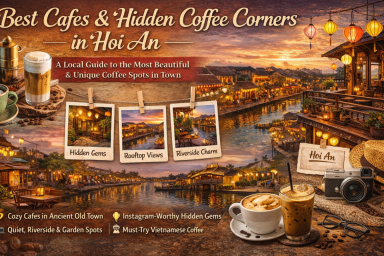 Best Cafes & Hidden Coffee Corners in Hoi An