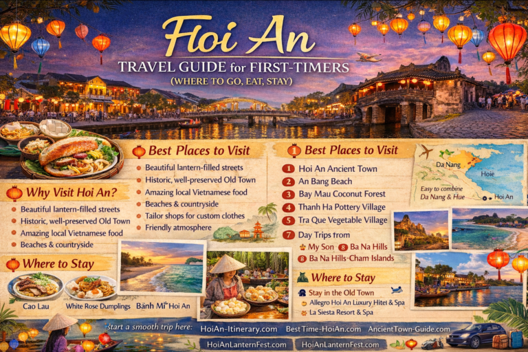 Hoi An Travel Guide for First-Timers (Where to Go, Eat, Stay)