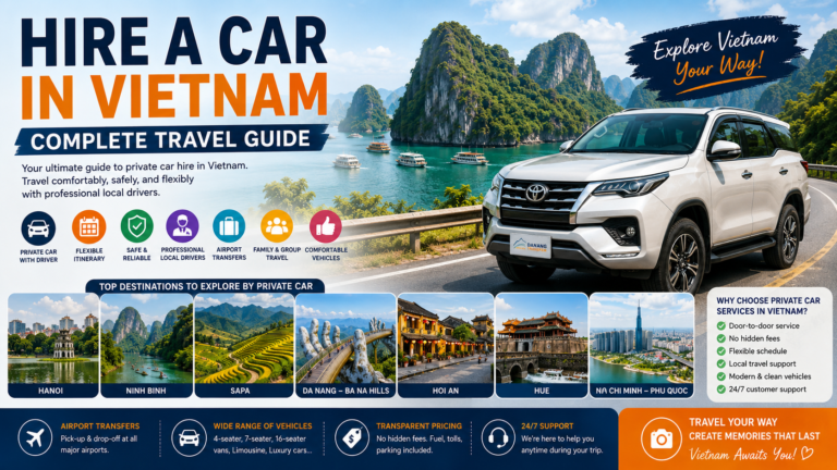 Hire a Car in Vietnam – Complete Travel Guide for First-Time Travelers