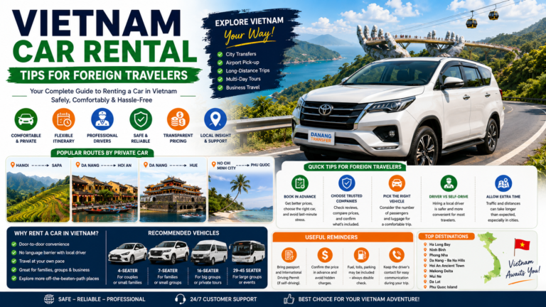 Vietnam Car Rental Tips for Foreign Travelers