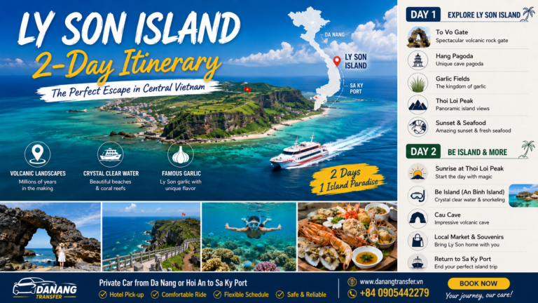Ly Son 2-Day Itinerary (2026): The Perfect 2 Days on Vietnam’s Volcanic Island
